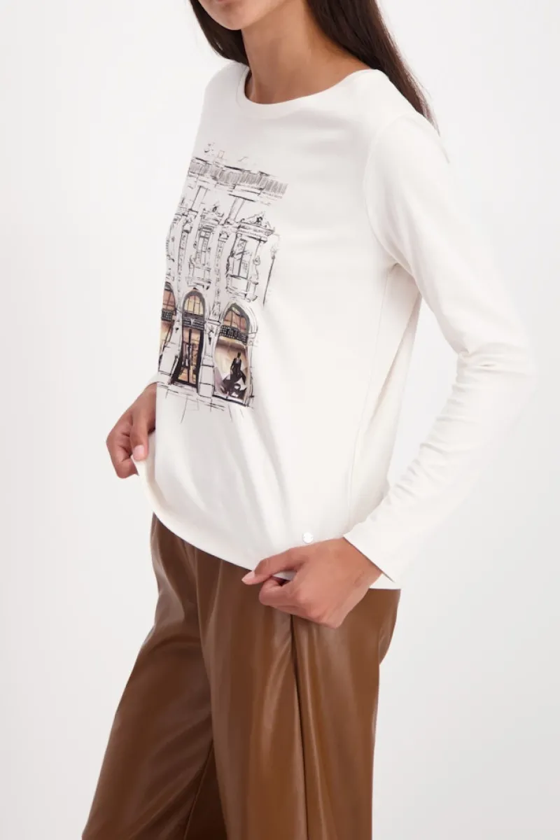 Monari Shirts*809335 almond