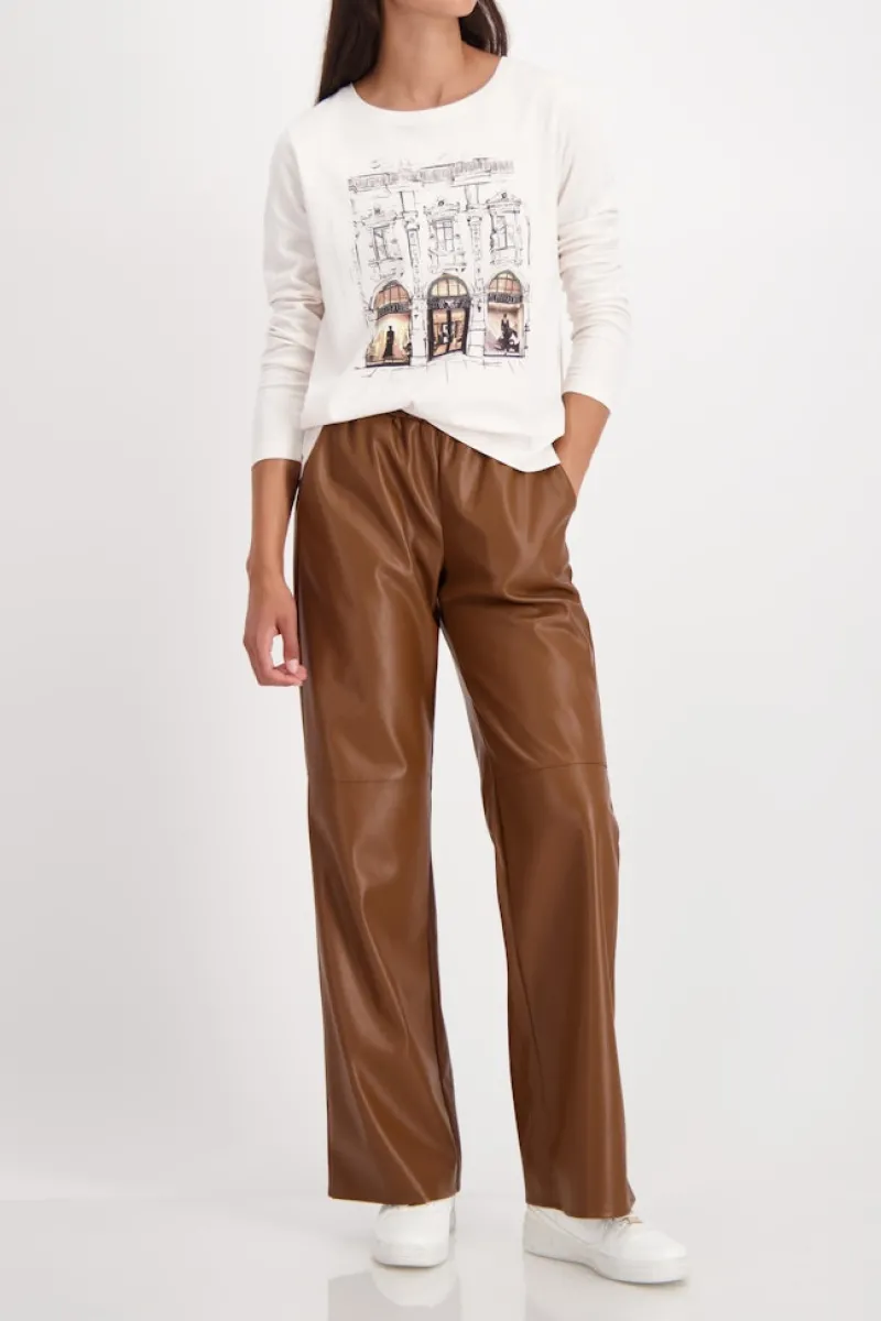 Monari Shirts*809335 almond