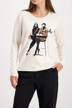 Monari Shirts*809340 almond