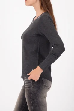 Monari Shirts*809332 anthra melange