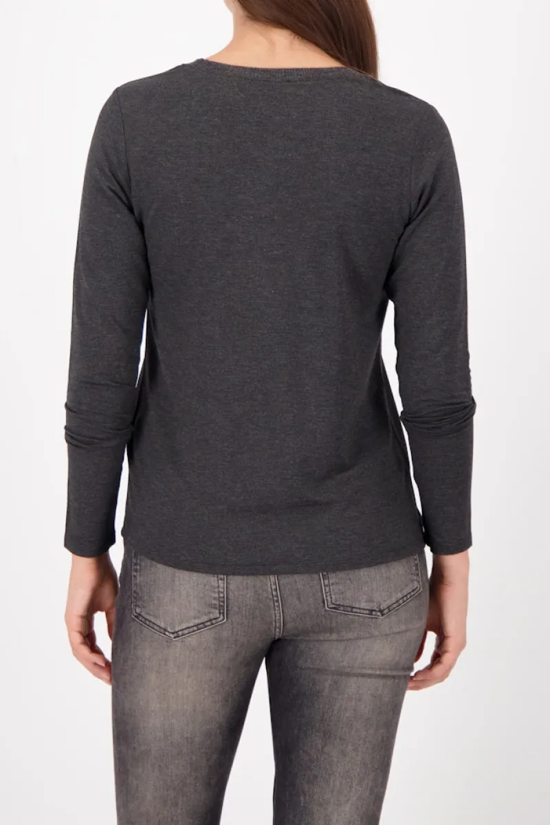 Monari Shirts*809332 anthra melange