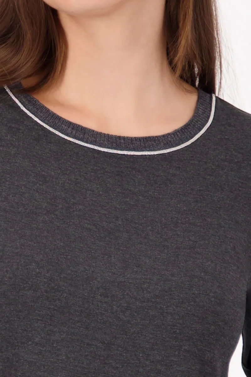 Monari Shirts*809332 anthra melange