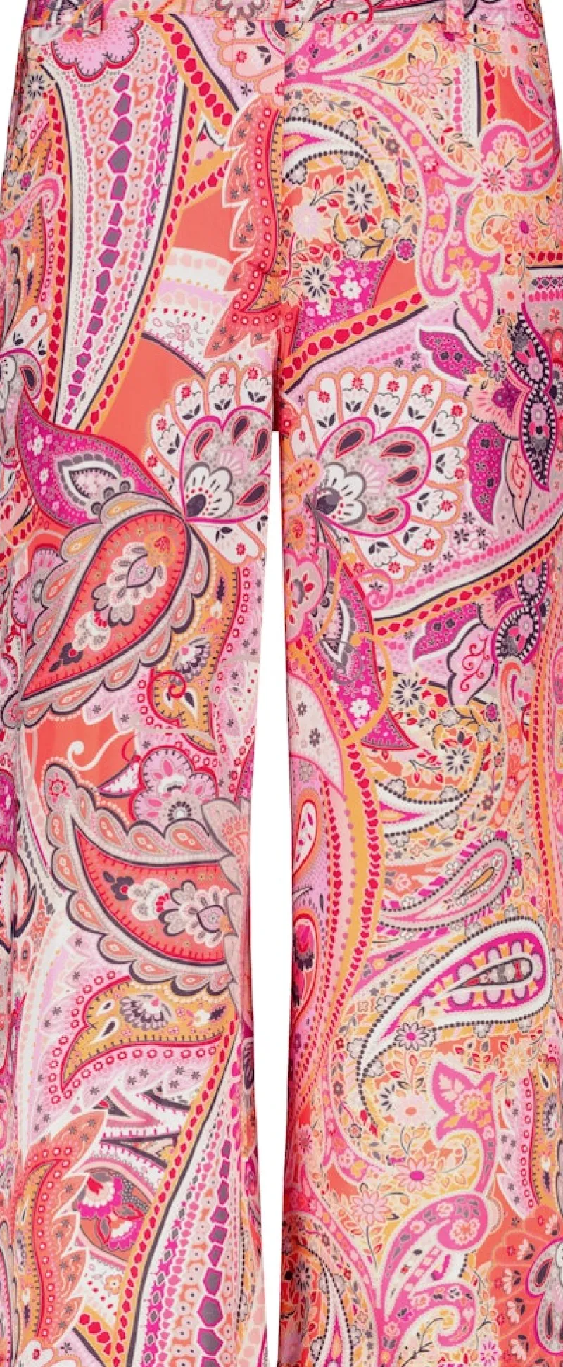 Monari Hosen*408875 apricot gemustert