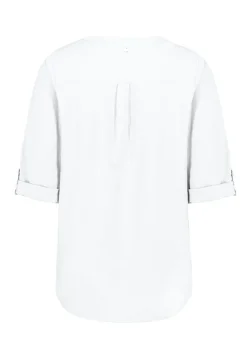 Eight 2 Nine Blusen*3/4 Arm Bluse white