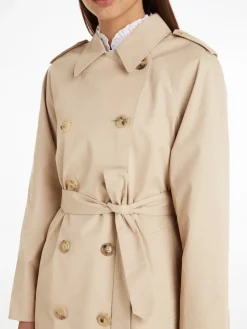 Tommy Hilfiger Jacken*1985 COTTON BLEND DB TRENCH Beige