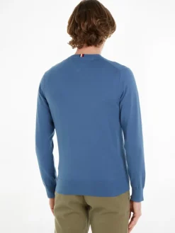 Tommy Hilfiger Pullover & Sweatshirts|Big Boys*1985 CREW NECK SWEATER blue coast