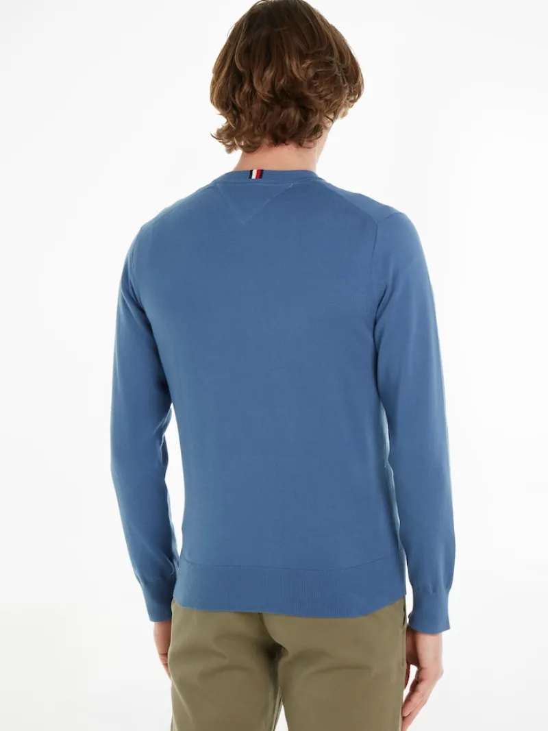 Tommy Hilfiger Pullover & Sweatshirts|Big Boys*1985 CREW NECK SWEATER blue coast