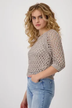 Monari Pullover & Sweatshirts*409249 dark linen