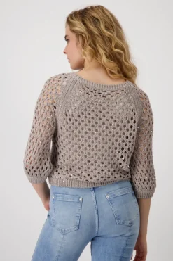 Monari Pullover & Sweatshirts*409249 dark linen