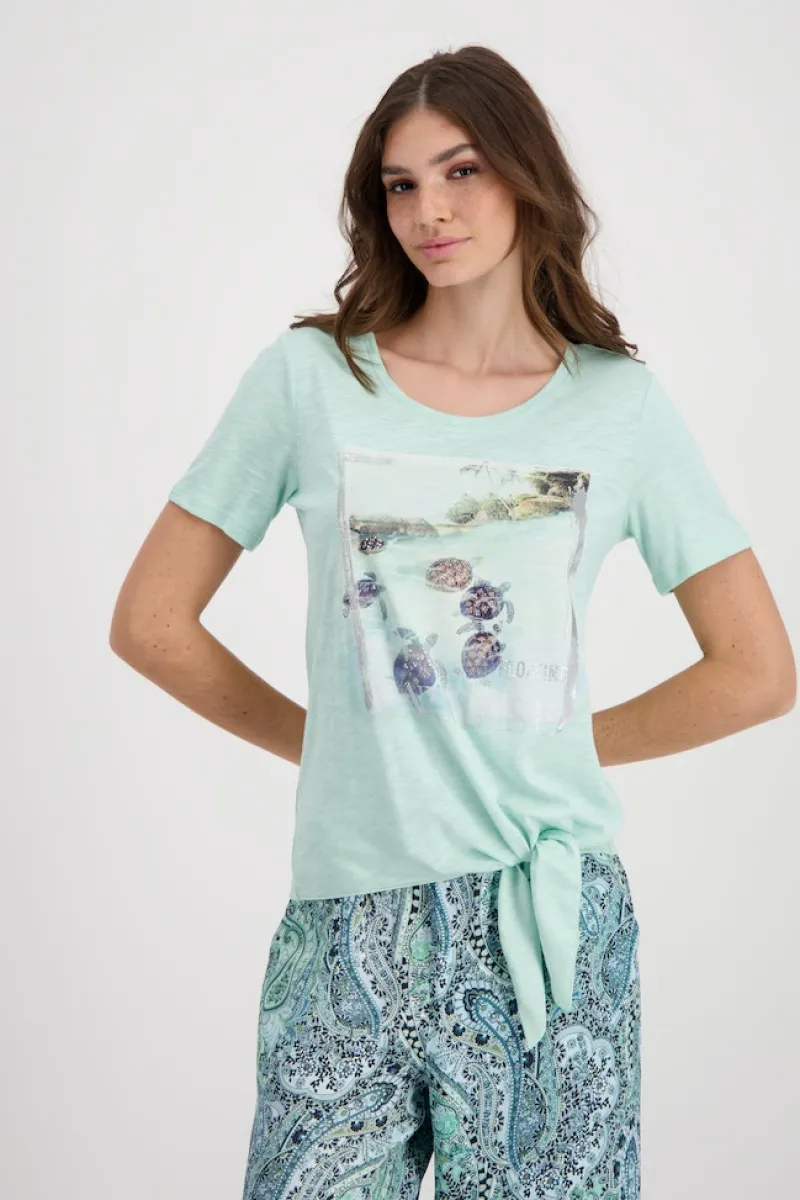 Monari Shirts*407816 fresh mint