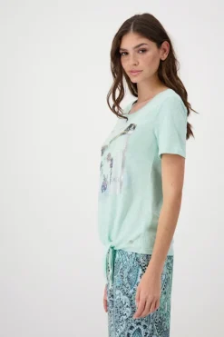 Monari Shirts*407816 fresh mint