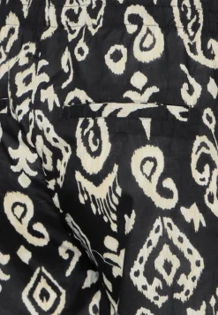 Cecil Shorts*7/8 Hose mit Wide Legs Black