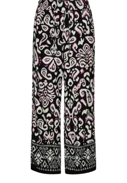 Cecil Shorts*7/8 Hose mit Wide Legs Black