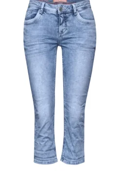 Street One Shorts*3/4 Jeans sky blue random wash