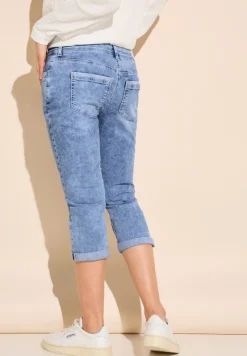 Street One Shorts*3/4 Jeans sky blue random wash