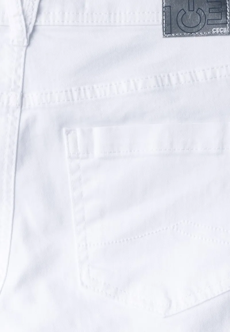 Cecil Shorts*3/4 Jeans white