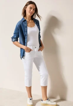 Cecil Shorts*3/4 Jeans white