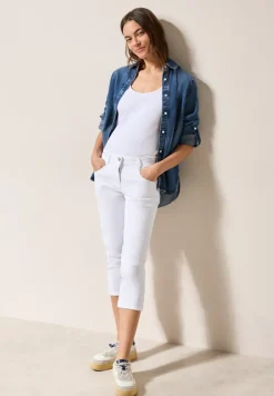 Cecil Shorts*3/4 Jeans white