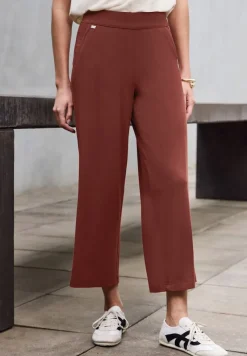 STREET ONE STUDIO Shorts*7/8 Jersey Culotte sienna brown