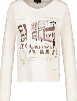 Monari Shirts*808536 marshmallow