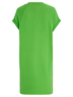 Tommy Hilfiger Kleider*1985 MINI CORPLOGO C-NK DRS SS Spring Lime