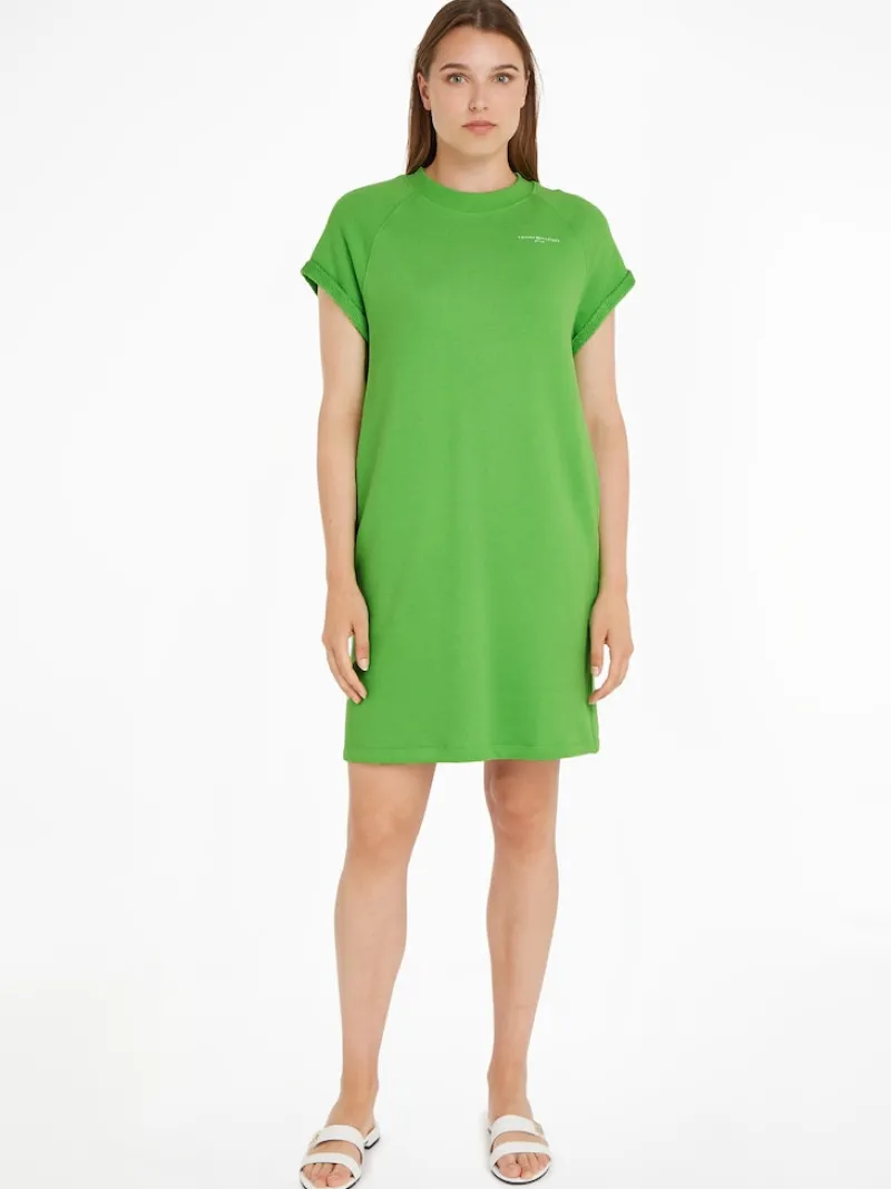 Tommy Hilfiger Kleider*1985 MINI CORPLOGO C-NK DRS SS Spring Lime