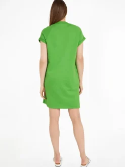 Tommy Hilfiger Kleider*1985 MINI CORPLOGO C-NK DRS SS Spring Lime