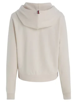 Tommy Hilfiger Pullover & Sweatshirts*1985 MODERN REG P/TERRY HOODIE ecru