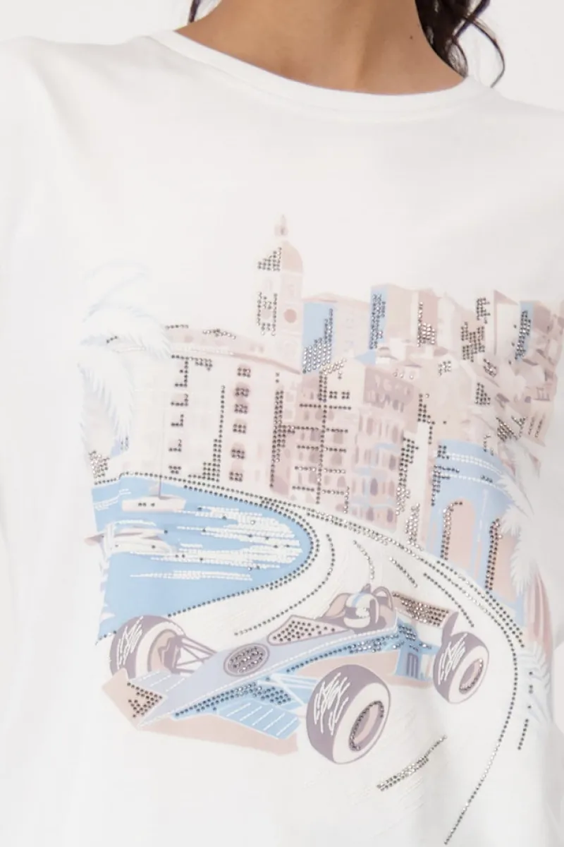 Monari Shirts*409432 off-white