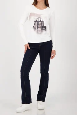 Monari Shirts*808853 off-white