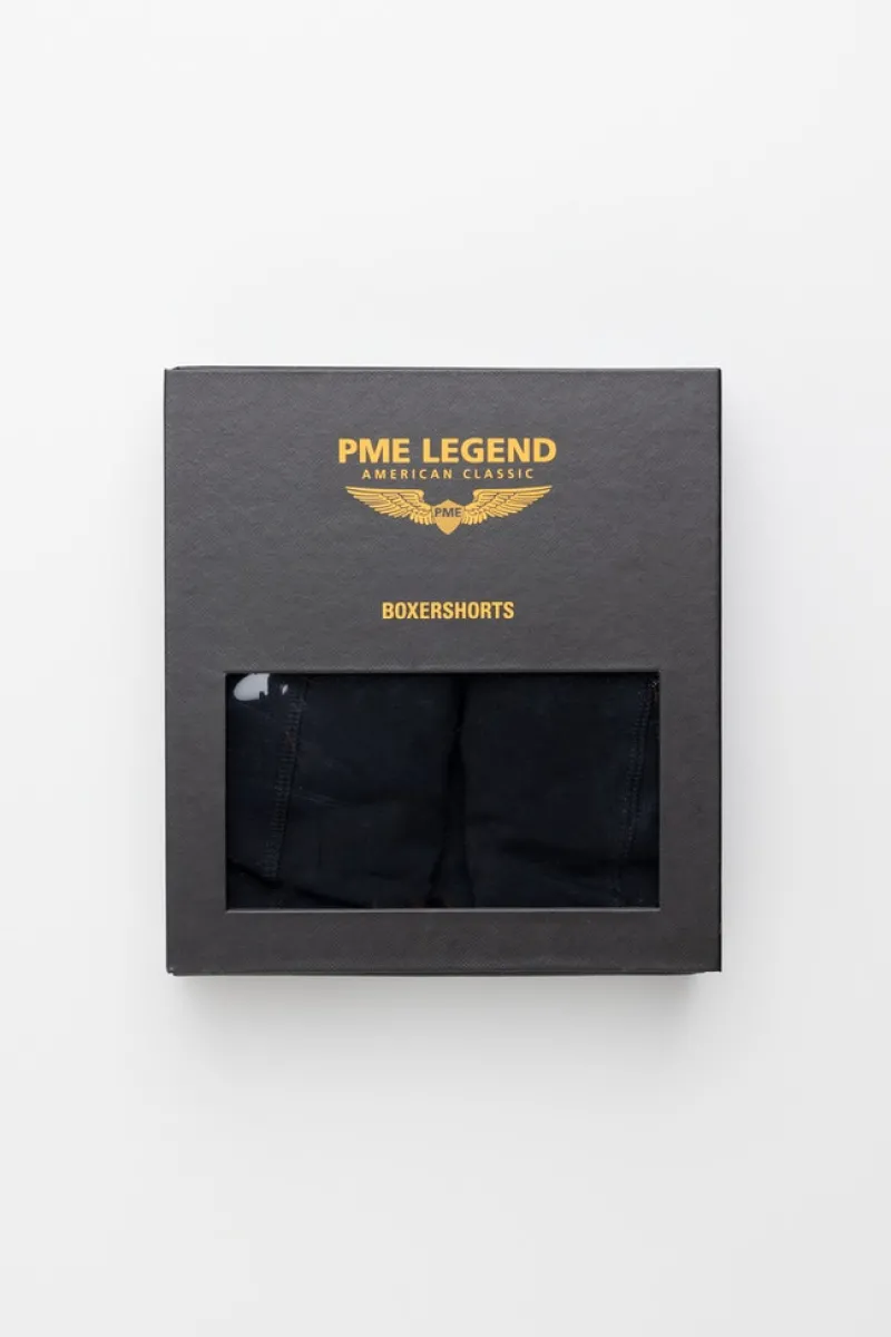 PME Legend Accessoires|Multipacks*2- pack Boxershorts cotton elastan Black