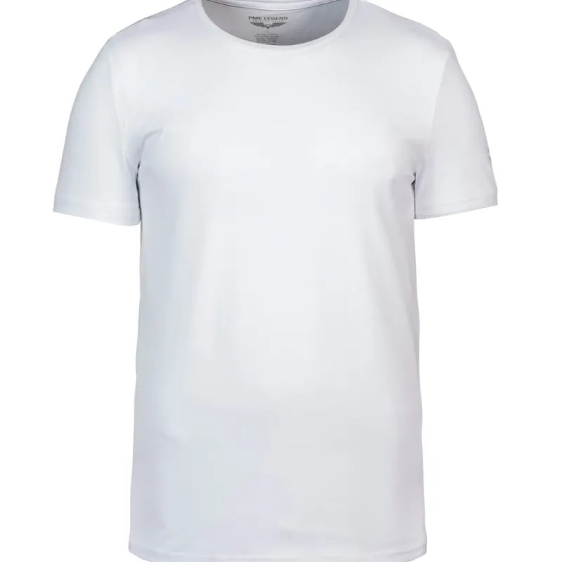 PME Legend Multipacks|Shirts*2- pack R-neck basic t-shirt white