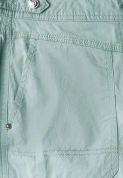 Cecil Shorts*3/4 Papertouch Hose cool salvia green