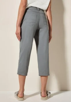 Cecil Shorts*3/4 Papertouch Hose obelisk grey