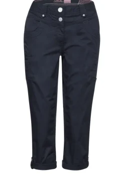 Cecil Shorts*3/4 Papertouch Hose universal blue
