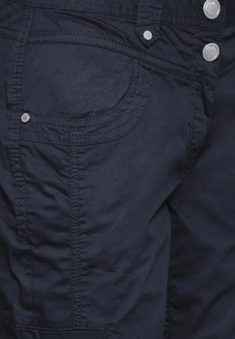 Cecil Shorts*3/4 Papertouch Hose universal blue