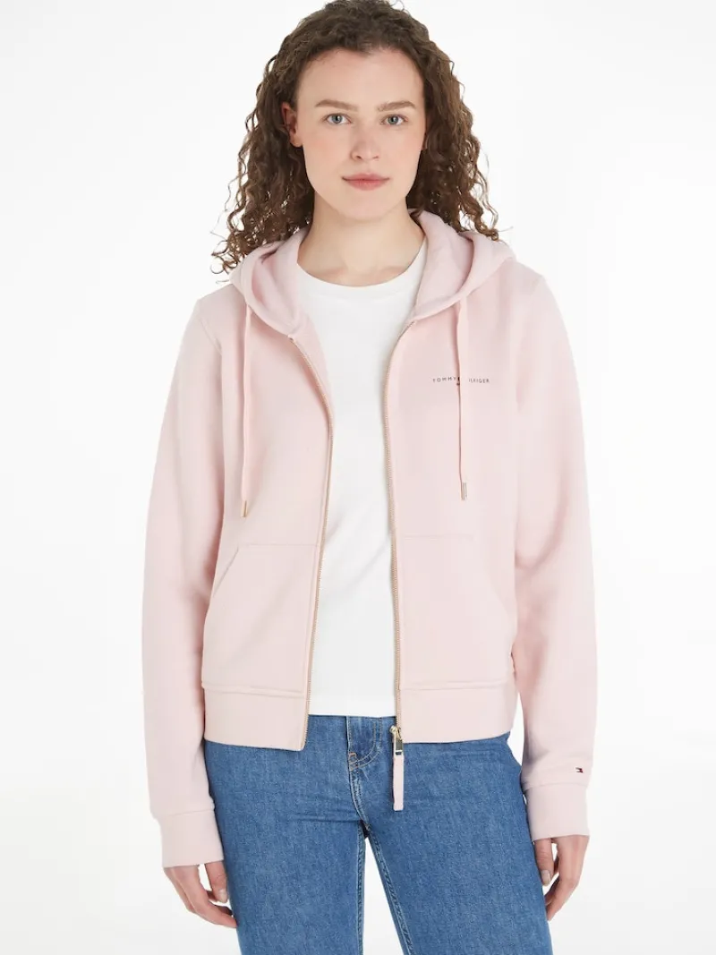 Tommy Hilfiger Pullover & Sweatshirts*1985 REG MINI CORP ZIP HOODIE whimsy pink