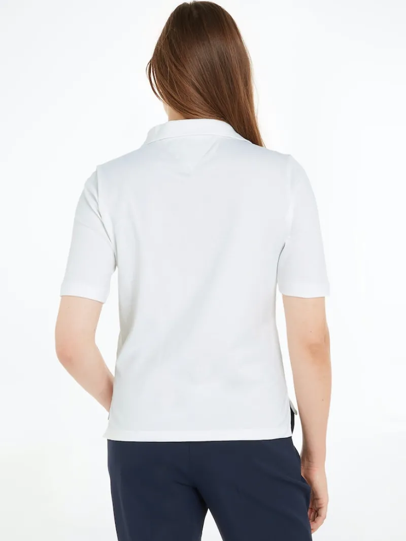 Tommy Hilfiger Shirts*1985 REG PIQUE POLO SS ecru