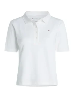 Tommy Hilfiger Shirts*1985 REG PIQUE POLO SS ecru