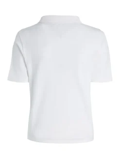 Tommy Hilfiger Shirts*1985 REG PIQUE POLO SS ecru