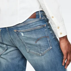 G-star Raw Jeans|Big Boys*3301 Regular Tapered Vintage Azure