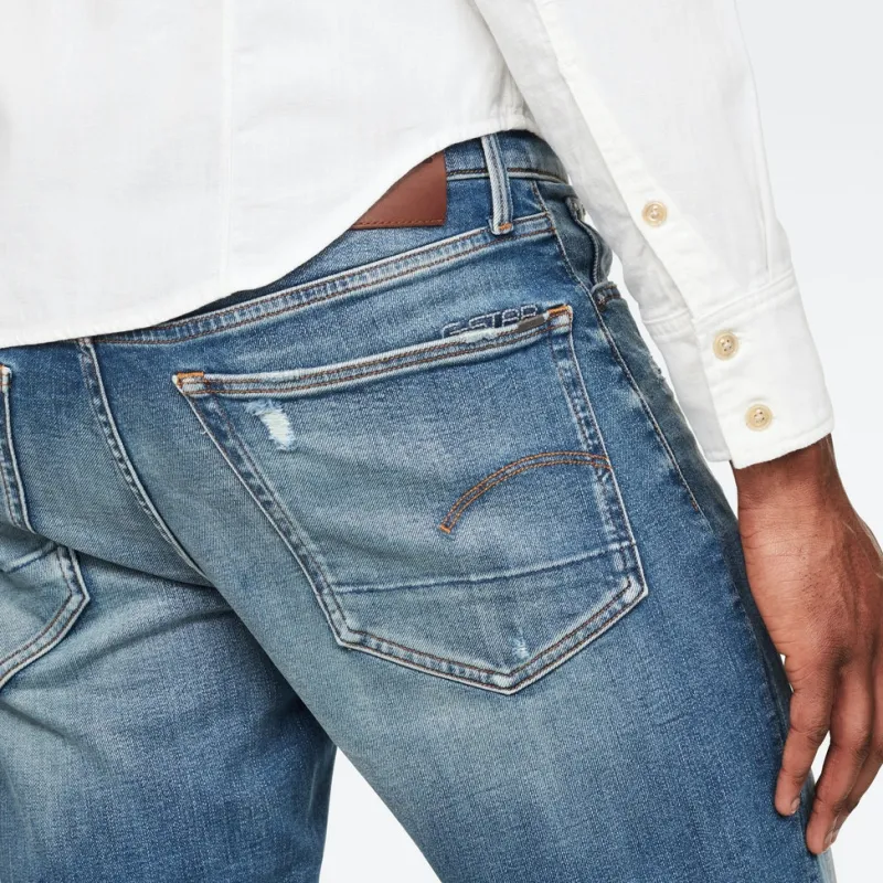 G-star Raw Jeans|Big Boys*3301 Regular Tapered Vintage Azure