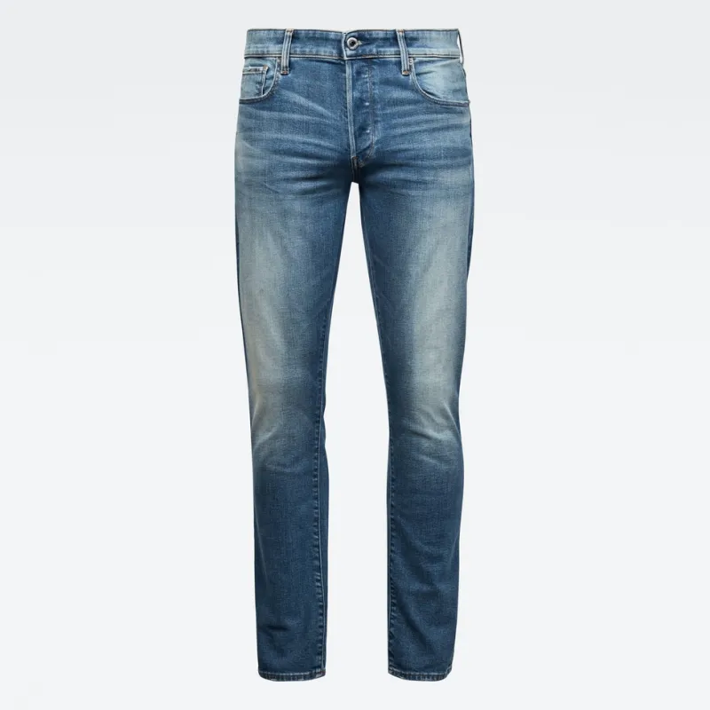 G-star Raw Jeans|Big Boys*3301 Regular Tapered Vintage Azure