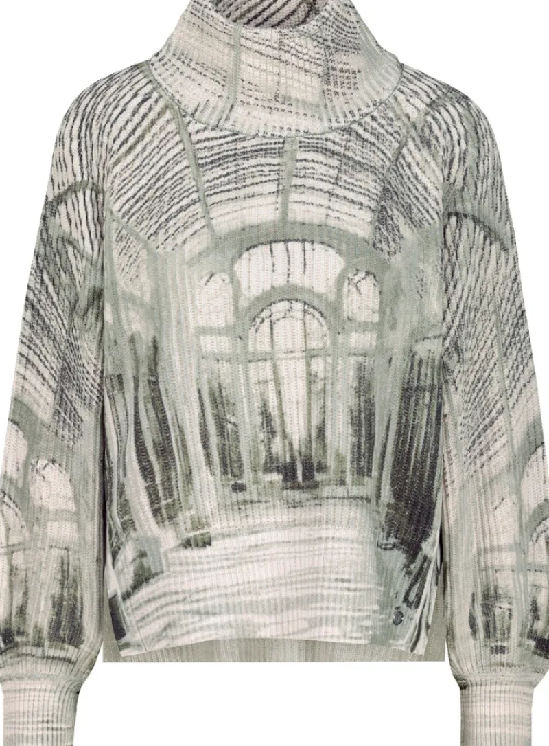 Monari Pullover & Sweatshirts*809517 sage gemustert