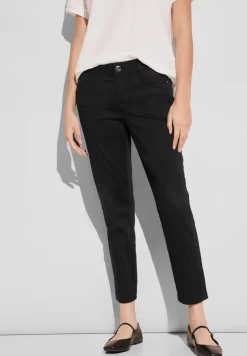 Street One Shorts*7/8 Satin Hose Black