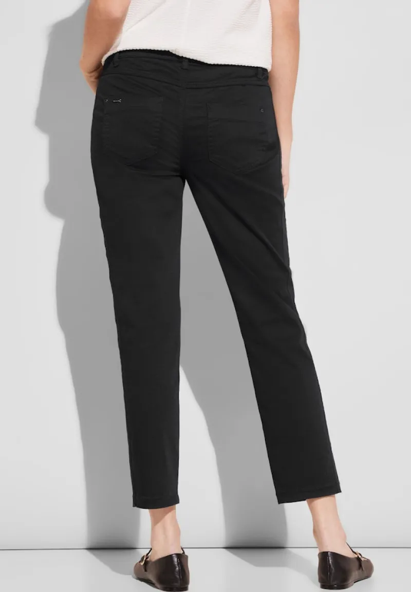 Street One Shorts*7/8 Satin Hose Black