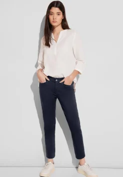 Street One Shorts*7/8 Satin Hose deep blue