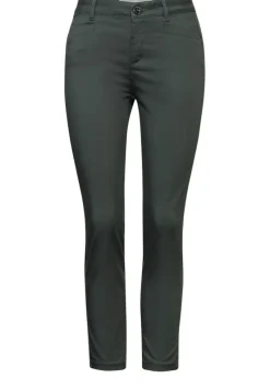 Street One Shorts*7/8 Satin Hose marshy green