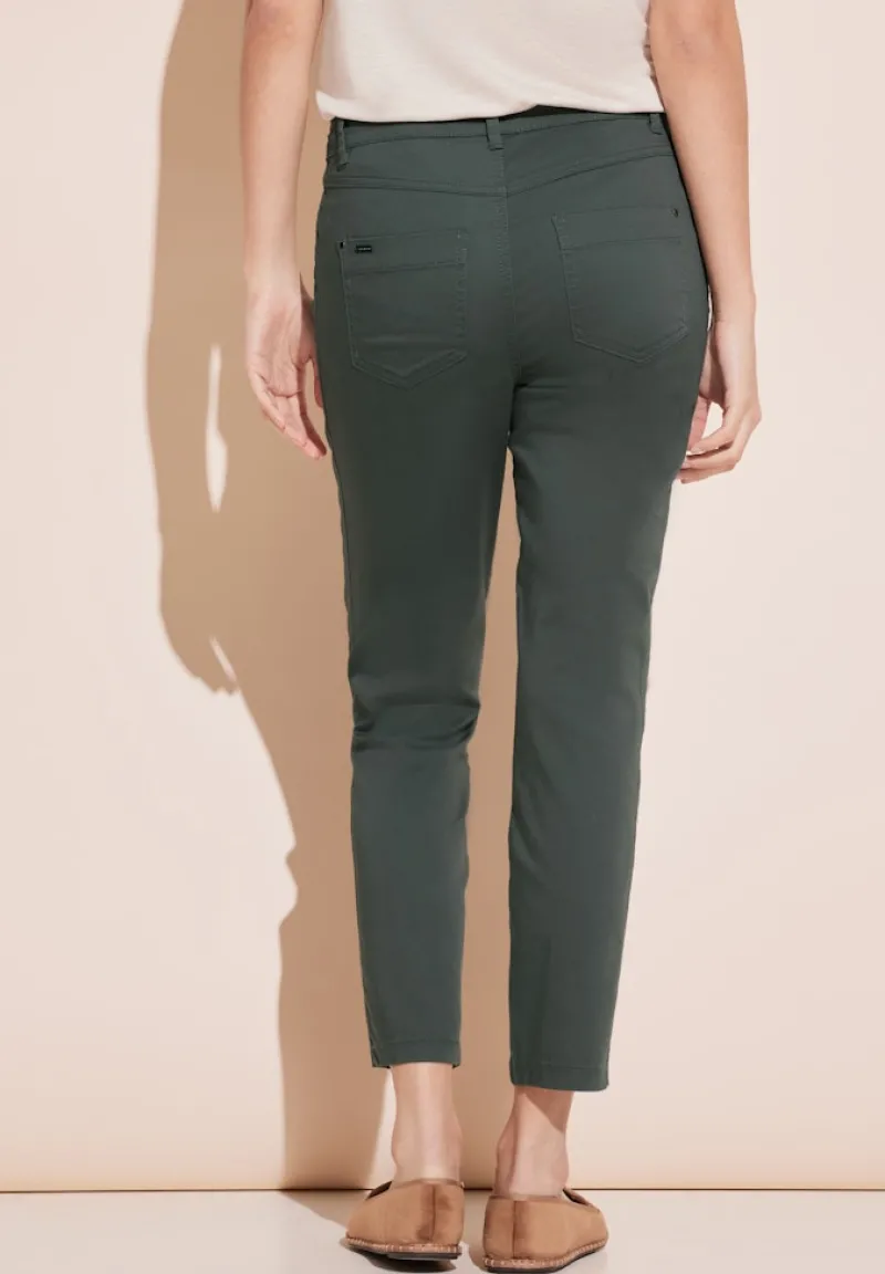 Street One Shorts*7/8 Satin Hose marshy green