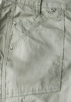 Street One Shorts*3/4 Satin Hose mit Taschen Pastel Green